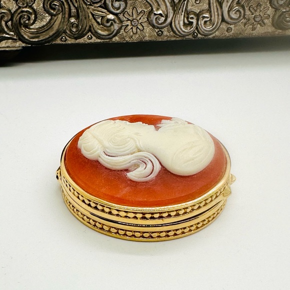 Vintage Estée Lauder Cameo Perfume Compact Box - Picture 8 of 12